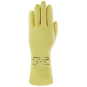 Ansell 12" Chemical Resistant Gloves, Natural Rubber Latex, 9, 1 PR 88-394