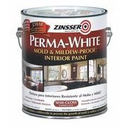 Zinsser Interior Paint, Semi-Gloss, WaterBase, Semi-gloss, 1 gal 2761