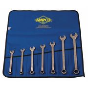 Ampco Safety Tools Combo Wrench Set, 3/8-7/8 in, 7 Pc M-41