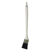 Zoro Select 2" Bent Radiator Paint Brush, China Hair Bristle, Unfinished Wood Handle 1TTV9