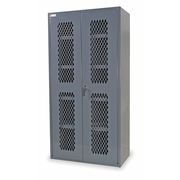 Durham Mfg 14 ga. ga. Steel Storage Cabinet, 36 in W, 84 in H, Stationary EMDC-361884-95