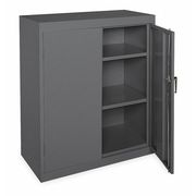 Zoro Select 24 ga. ga. Steel Storage Cabinet, 36 in W, 42 in H, Stationary 1UFC2