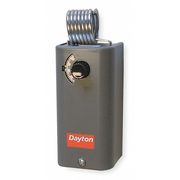 Dayton Line Volt Mechanical Tstat, Open/Close on Rise, 30 Degrees to 110 Degrees F, SPDT, 24 to 600VAC 1UHH3