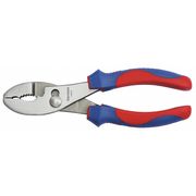 Westward 6 1/8 in Slip Joint Plier, Tether Capable 3/8 in Jaw, Ergonomic 1UKJ4