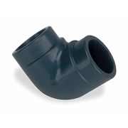 Zoro Select CPVC Elbow, 90 Degrees, Schedule 80, 3" Pipe Size, Socket x Socket 9806-030