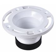 Oatey Closet Flange, Replacement, 4" Pipe Size 43651