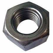 Zoro Select Machine Screw Nut, #12-24, 18-8 Stainless Steel, Not Graded, Plain, 5/32 in Ht, 100 PK U51740.021.0001