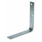 Zoro Select Corner Brace, Steel, 1-3/32 W x6 In L 1WDD7