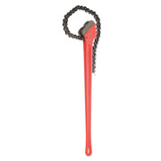 Ridgid Strap Wrench, 3-1/2in Dia Cap, Steel 2P