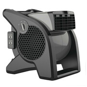 Air King Portable Blower Fan, 120V, 350 cfm, Gray 9555