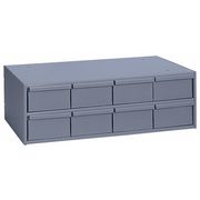 Durham Mfg Drawer Bin Cabinet with Prime Cold Rolled Steel, 22 3/4 in W x 7 1/2 in H x 12 1/4 in D 003-95