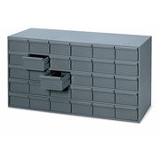 Durham Mfg Drawer Bin Cabinet with Prime Cold Rolled Steel, 33 3/4 in W x 21 in H x 17 3/4 in D 035-95