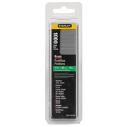 Stanley Collated Brad Nail, 1-1/4 in L, 18 ga, Galvanized, Brad Head, 1000 PK SWKBN1250