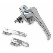 Zoro Select Cam Latch, Nonlocking, Chrome, L Handle 1XNZ6