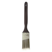 Zoro Select 1-1/2" Angle Sash Paint Brush, Polyester Bristle, Plastic Handle 1XRH8