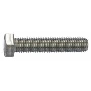 ZORO SELECT #8-32 x 1/2 in Hex Hex Machine Screw, Plain 18-8 Stainless Steel, 100 PK U51016.016.0050