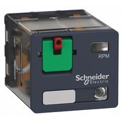 Schneider Electric General Purpose Relay, 120V AC Coil Volts, Square, 11 Pin, 3PDT RPM32F7