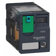 Schneider Electric General Purpose Relay, 24V DC Coil Volts, Square, 11 Pin, 3PDT RXM3AB2BD
