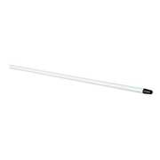 Tough Guy 60" Broom Handle, 1 in Dia, White, Fiberglass 1VAC8