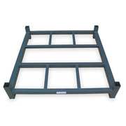 Zoro Select Stack Rack Base, Open, 48x60 in., 2000 lb. BB2-4860H