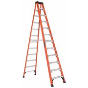 Louisville 12 ft Fiberglass Stepladder, 375 lb Capacity FS1412HD