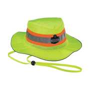 Glowear By Ergodyne Ranger Hat, Hi-Vis Lime, L/XL 23260