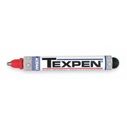 Dykem Industrial Marker, Medium Tip, Red Color Family, Ink 16023