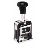 Cosco Self-Ink Number Machine Stmp, 18 Font 038731