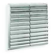 Dayton 36 in Backdraft Damper / Wall Shutter, 36-1/2 in x 36-1/2 in 1C209