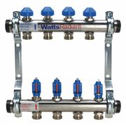Watts Flowmeter Manifold, Metal, Stainless Steel D3803004SS