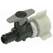 Zurn 1/2" PEX x FNPT Polymer Ball Valve Inline QPBV3X