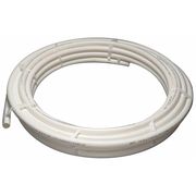 Zoro Select PEX Tubing, White, 1-1/4 in, 100 ft, 100 psi Q6PC100X