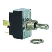 Carling Technologies Reversing Toggle Switch, DPDT, 4 Connections, Momentary On/Off/On, 1/2 hp, 10A @ 250V AC 6GO53-73/TABS