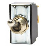 Carling Technologies Reversing Toggle Switch, DPDT, 4 Connections, On/On, 3/4 hp, 10A @ 250V AC, 15A @ 125V AC 2GX53-73/TABS