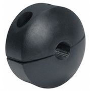 Coxreels Ball Stop, Bumper Stop, Rubber, For 3/8 in Hose Dia, 2 1/2 in Hose Stop Overall Outside Dia, Circle 131-3