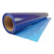 Surface Shields 3 mil Duct Protection Film, 36 in W x 200 ft L, Adhesive Back, Blue DCR336200B