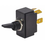 Carling Technologies Toggle Switch, DPST, 4 Connections, On/Off, 1 1/2 hp, 10A @ 250V AC, 20A @ 125V AC 2GK721-D-4B-B