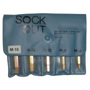 Sock It Out Screw Extractor Set, 5 Pc MEN-2