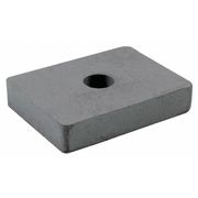 Zoro Select Block Magnet, 1 lb. Pull 10E791