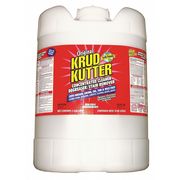 Krud Kutter Cleaner/Degreaser Stain Remover, Jug, 5 gal, Concentrated, Water Based, Non Toxic KK05