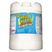 Krud Kutter Cleaner and Disinfectant, 5 gal Pail, Unscented DH05