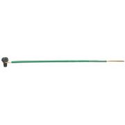 Ideal Grounding Tail, Ptail -Screw, Green, Pk100 30-3399