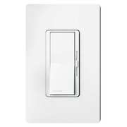 Lutron Lighting Dimmer, Slide, 1-Pole/3-Way DVCL-153P-WH