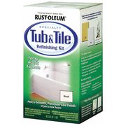 Rust-Oleum Tub and Tile Refinishing Kit, Biscuit, Glossy, 1 qt, 70 to 110 sq ft/gal 7862519