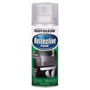 Rust-Oleum Rust Preventative Reflective Coating Spray, Clear Reflective, Gloss, 10 oz, 4 to 5 sq ft 214944