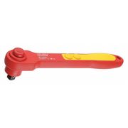 Gedore Insulated Ratchet 1/2" In Dr., 10-1/2" L VDE 1993 U