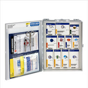 First Aid Only First Aid Kit, Serves 25 People, 1112 Components, ANSI Z308.1-2009, Metal Cabinet Case 1050-FAE-0103