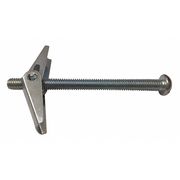 Zoro Select Toggle Bolt, 4" L, Steel, 50 PK U63265.019.0400