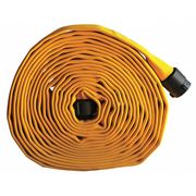 Jafline Attack Line Fire Hose, 50 ft. L, Yellow G51H15LNY50N