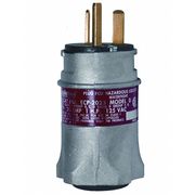 Appleton Electric Plug, 20A, 3P, 2W, 250VAC, NEMA 3, 3R, 7BCD, 9FG ECP-20232